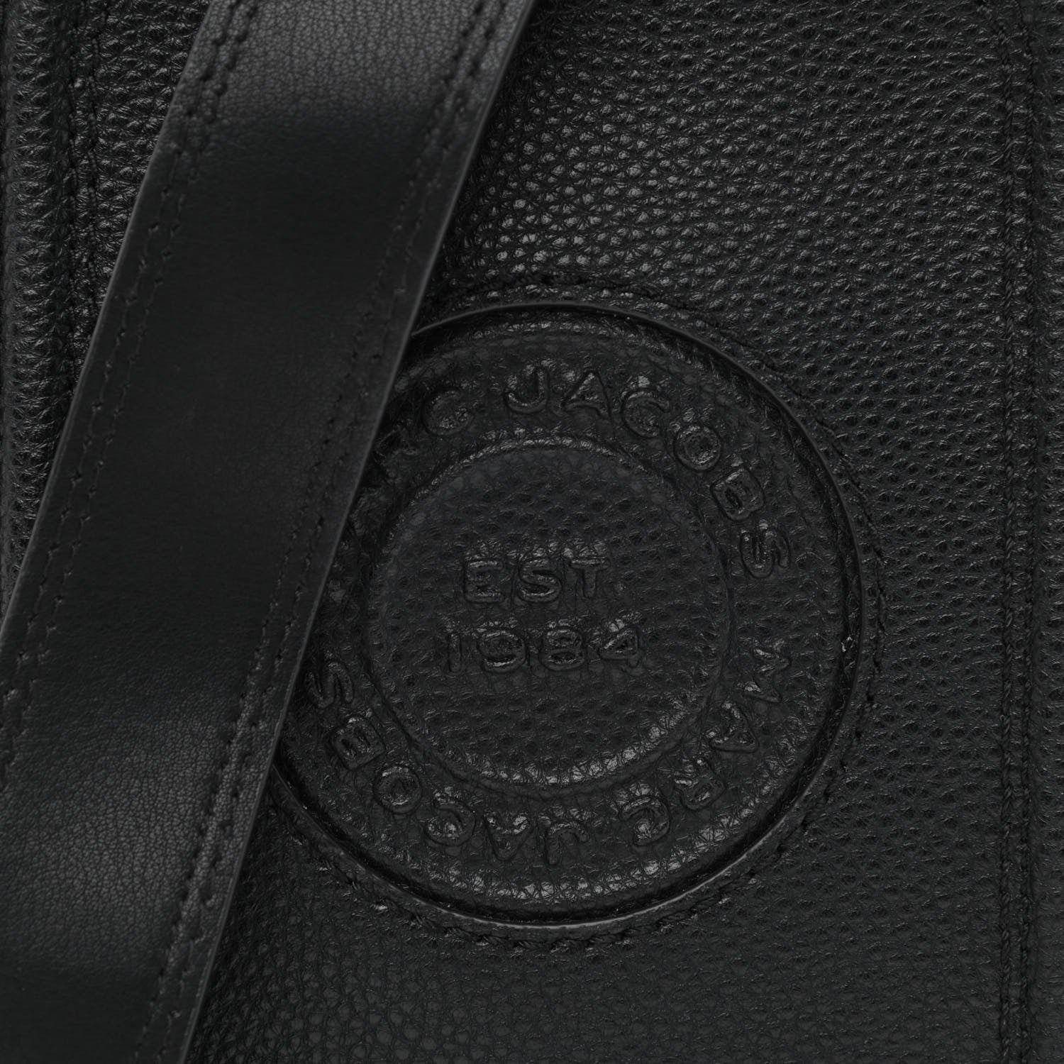 Marc Jacobs Calfskin Signet Stitched Crossbody Bag Black 8 of 10