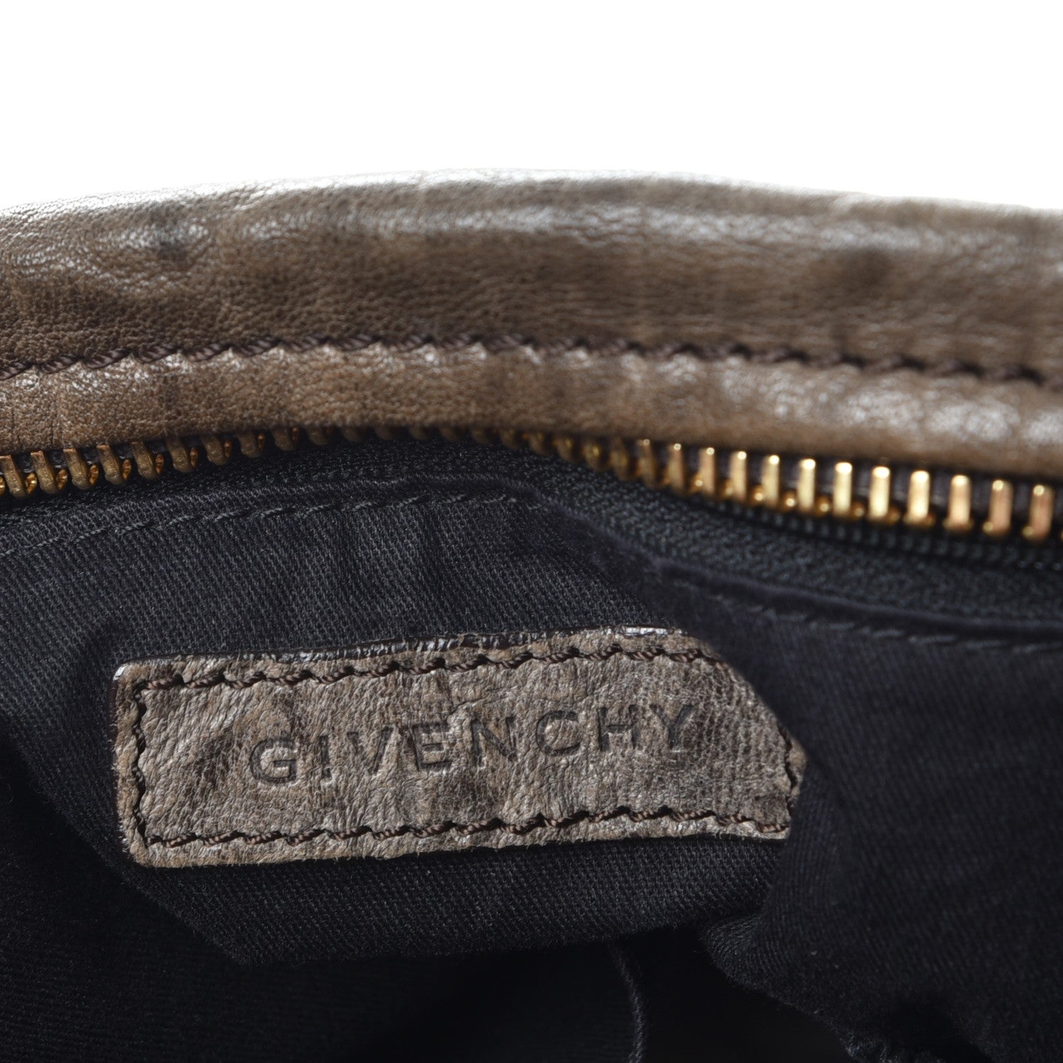 Givenchy Tumbled Sheepskin Large Pandora Charcoal 8 of 10