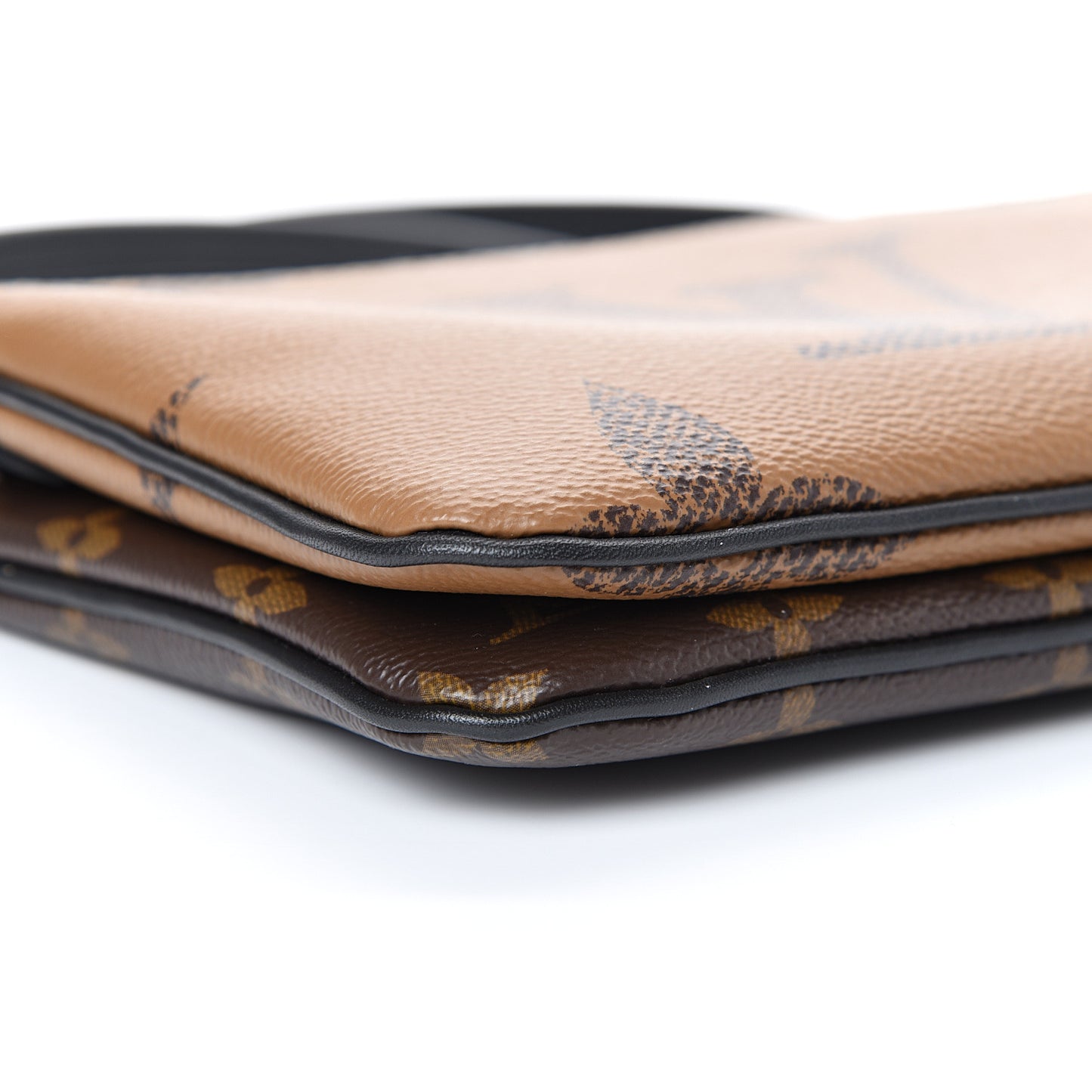 Reverse Monogram Giant Double Zip Pochette