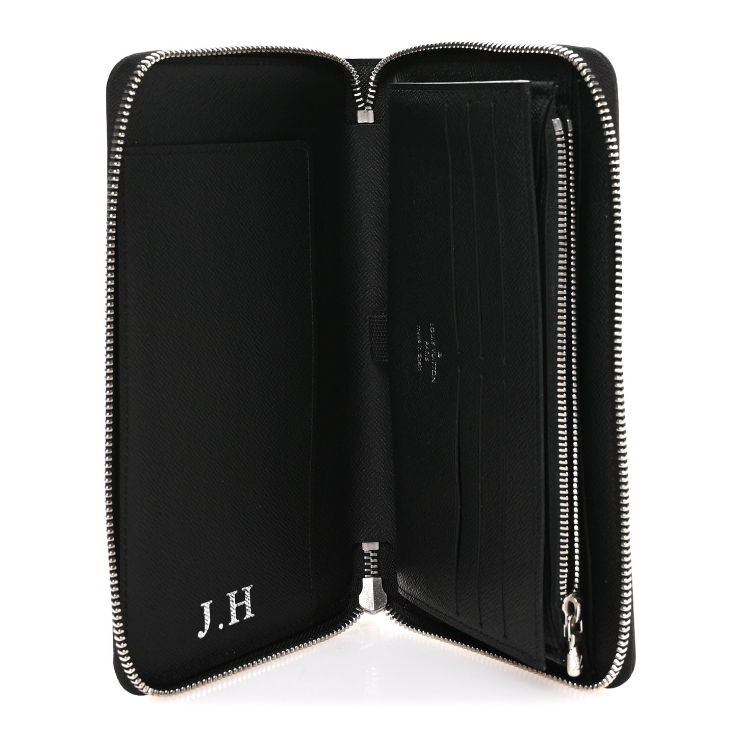Epi Zippy Organizer Wallet Black
