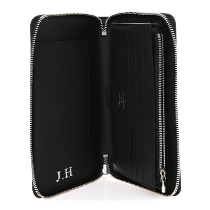 Louis Vuitton Epi Zippy Organizer Wallet Black 5 of 8