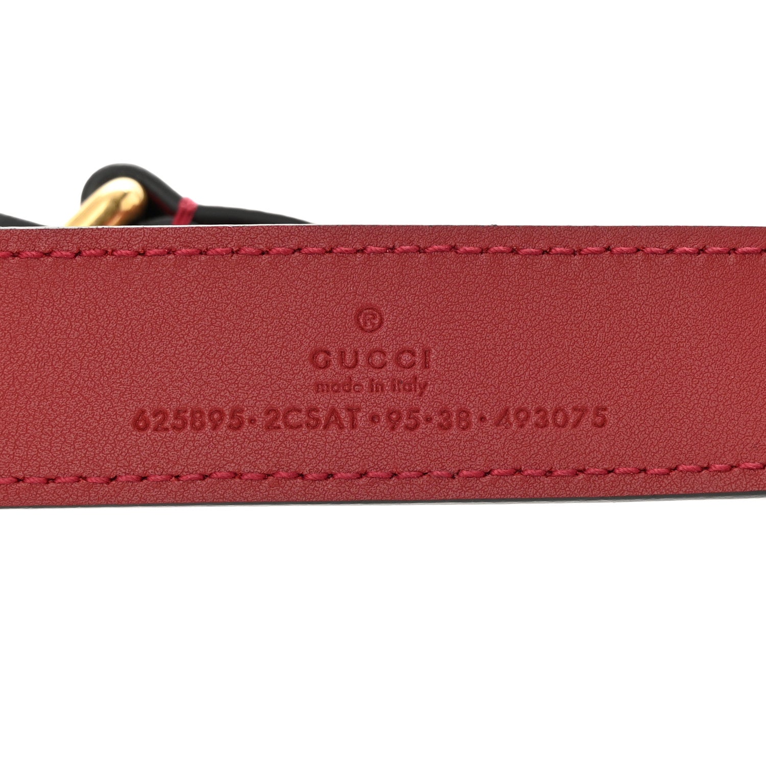 Gucci Canvas Marley Stripe Script Logo Gucci 100 Belt Bag Multicolor 8 of 13