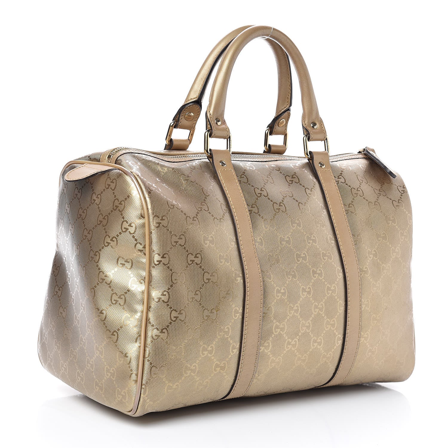 Gucci Imprime Monogram Medium Joy Boston Champagne 3 of 15