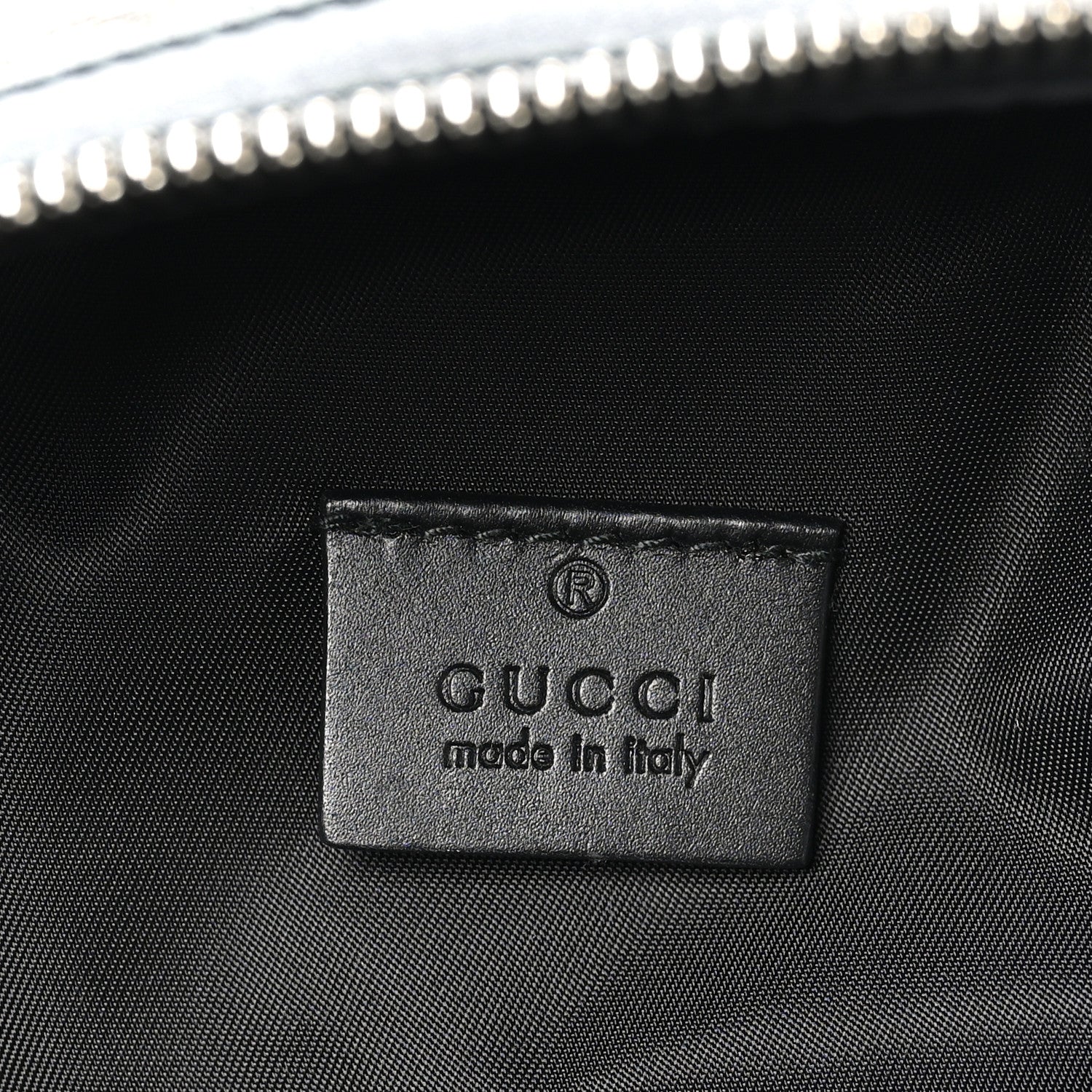 Gucci GG Supreme Monogram Web Dome Backpack Black 6 of 10