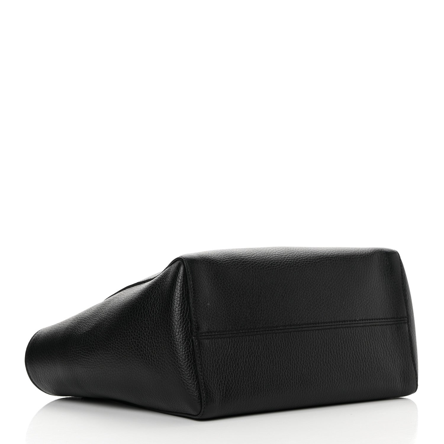 Gucci Pebbled Calfskin Small Swing Tote Black 4 of 10