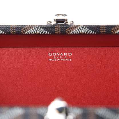 Goyard Goyardine Minaudiere Trunk Bag Black 7 of 13