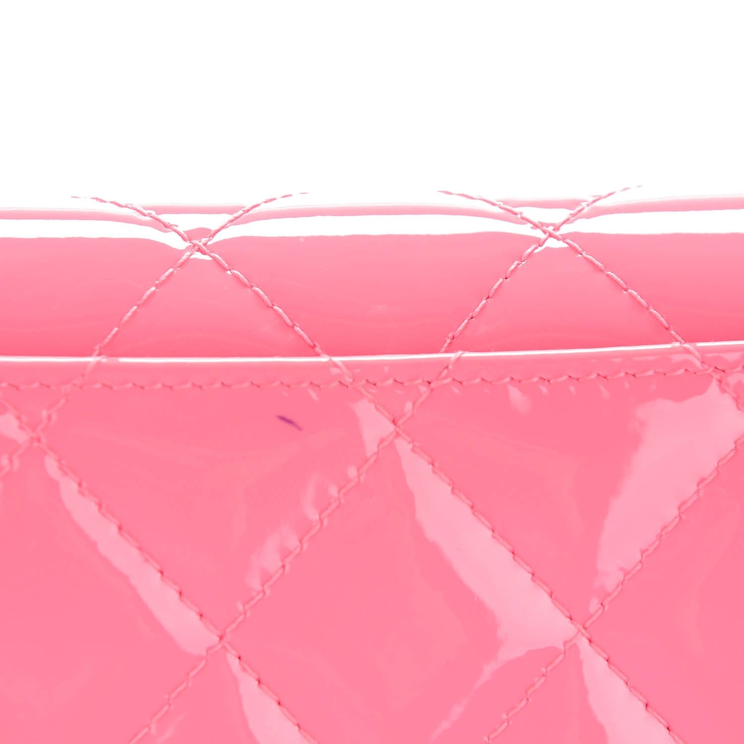 Chanel Patent Calfskin Quilted Clutch With Removable Chain Light Pink 10 of 10
