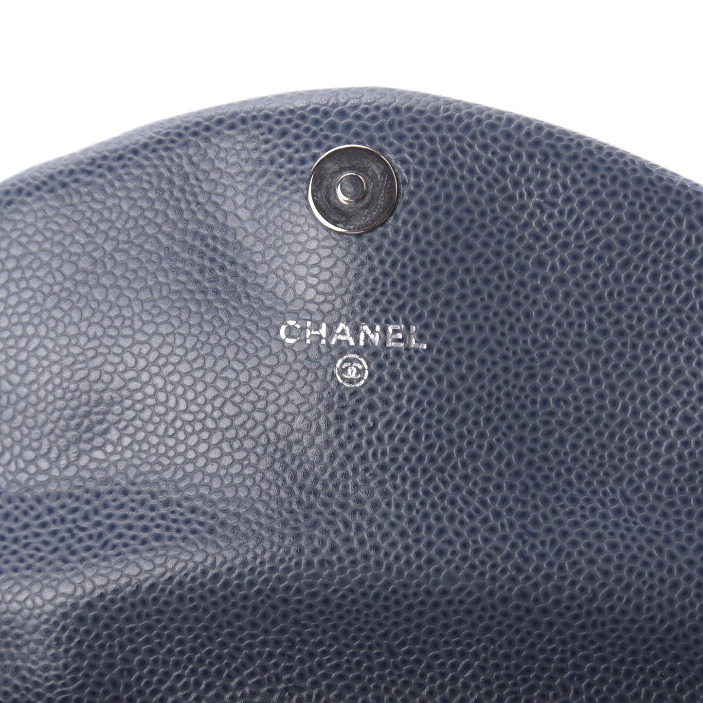 Caviar Half Moon Wallet On Chain WOC Blue