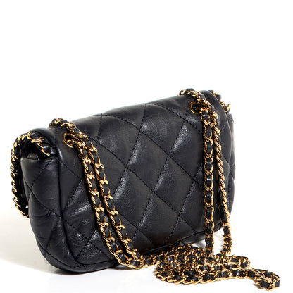Chanel Calfskin Mini Chain Me Flap Black 3 of 7
