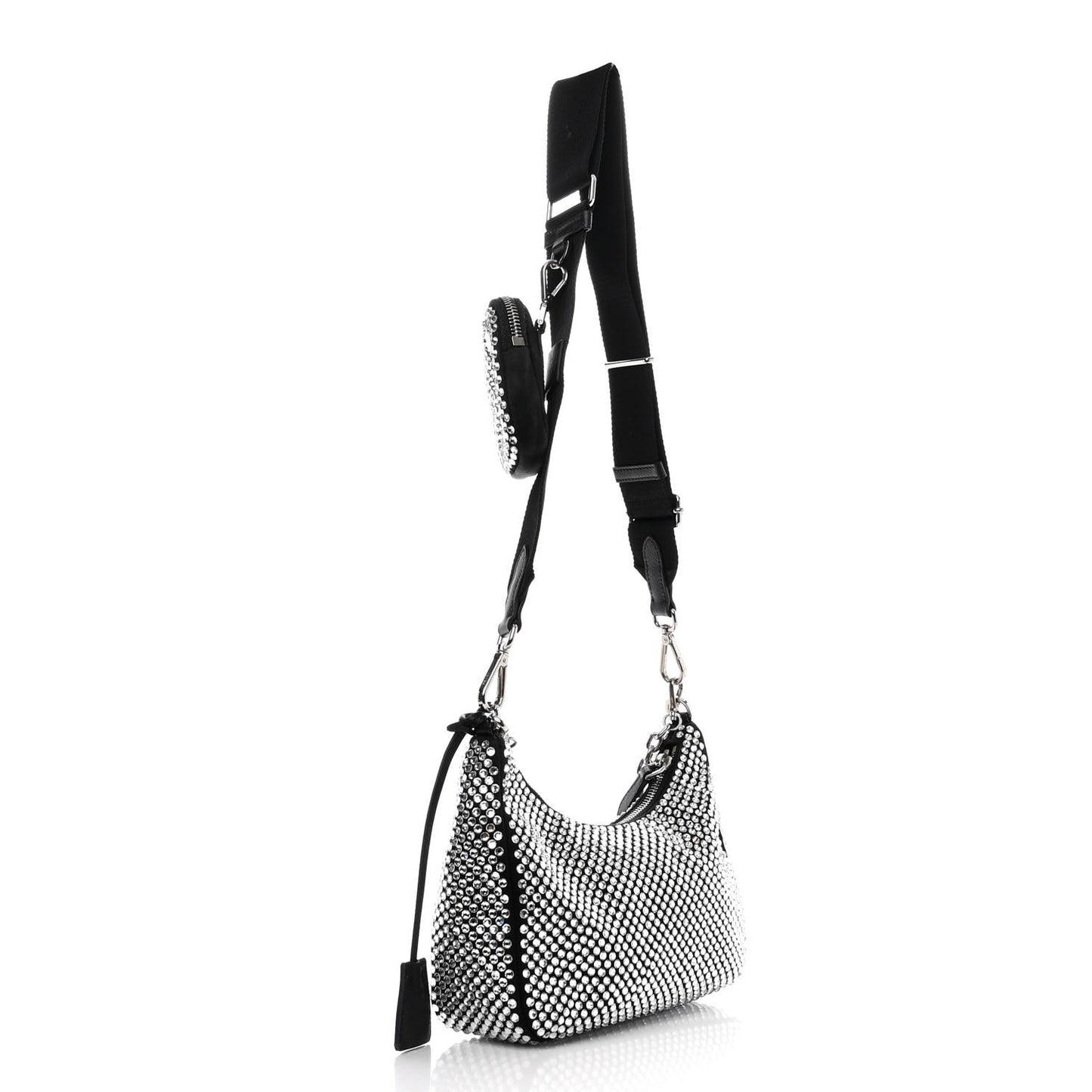 Satin Crystal Re-Edition 2005 Shoulder Bag Cristal