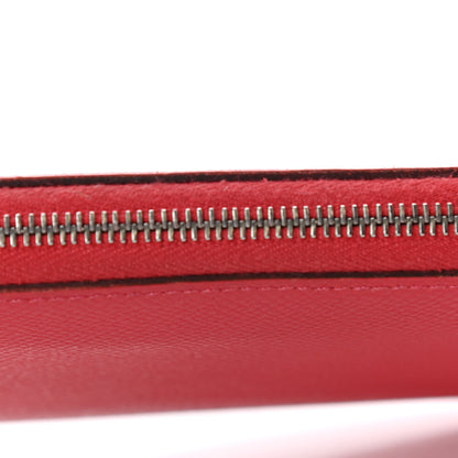 Hermes Epsom Silk'In Wallet Rouge Tomate 8 of 9
