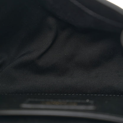 Saint Laurent Lambskin Quilted Monogram Mini Nolita Black 5 of 11