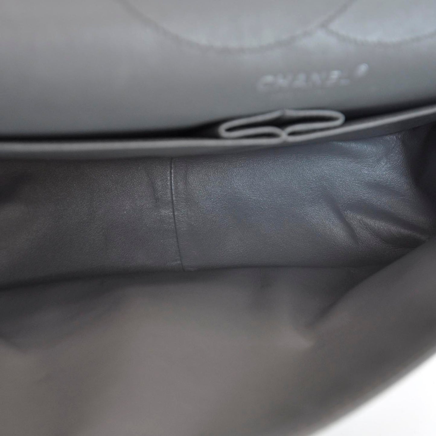 Aged Calfskin 2.55 Reissue 227 Flap Grey