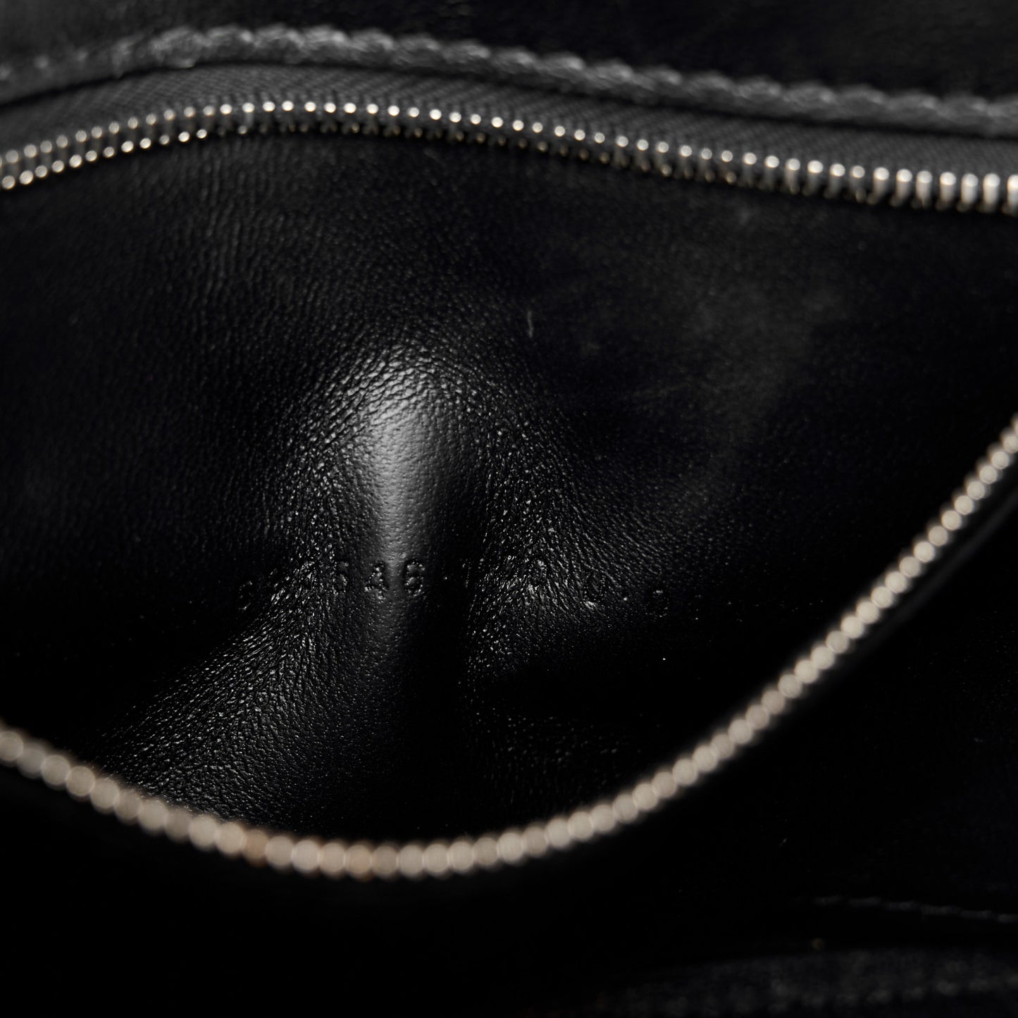 Grained Calfskin Small Hourglass Top Handle Bag Black