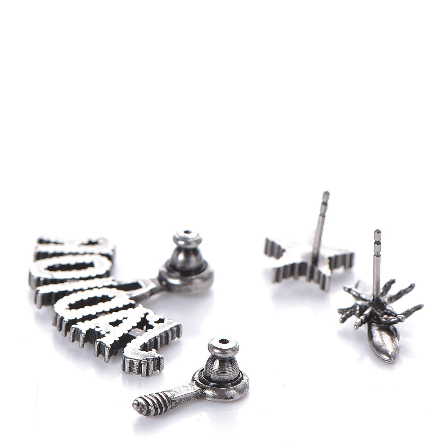 Palladium Crystal J'adior Earrings