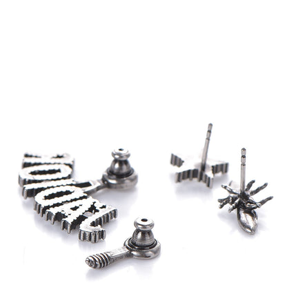 Christian Dior Palladium Crystal J'adior Earrings 3 of 3