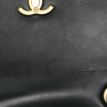 Chanel Shiny Lambskin Quilted Enamel CC Mini Flap Black 11 of 12