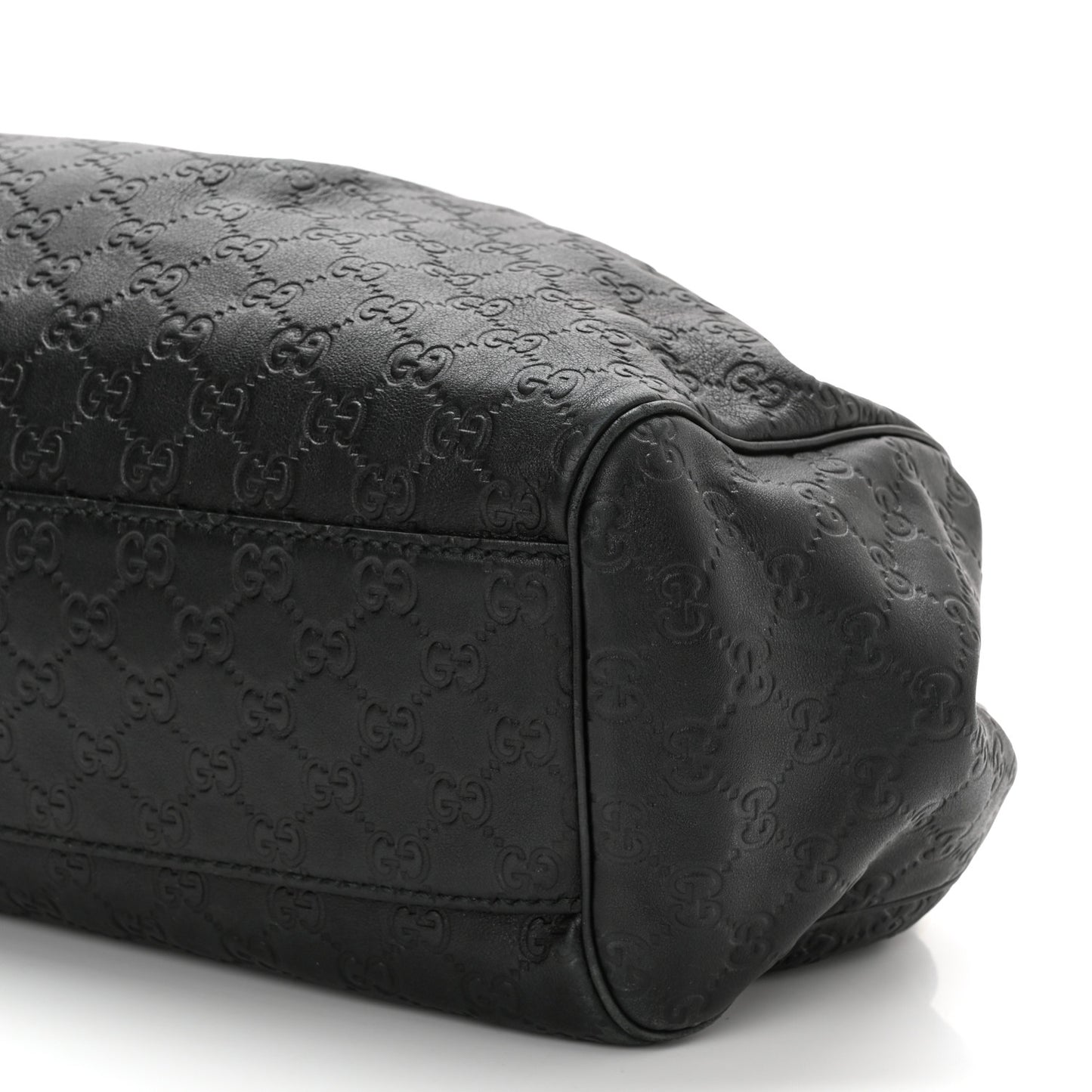 Guccissima Large Sukey Tote Black