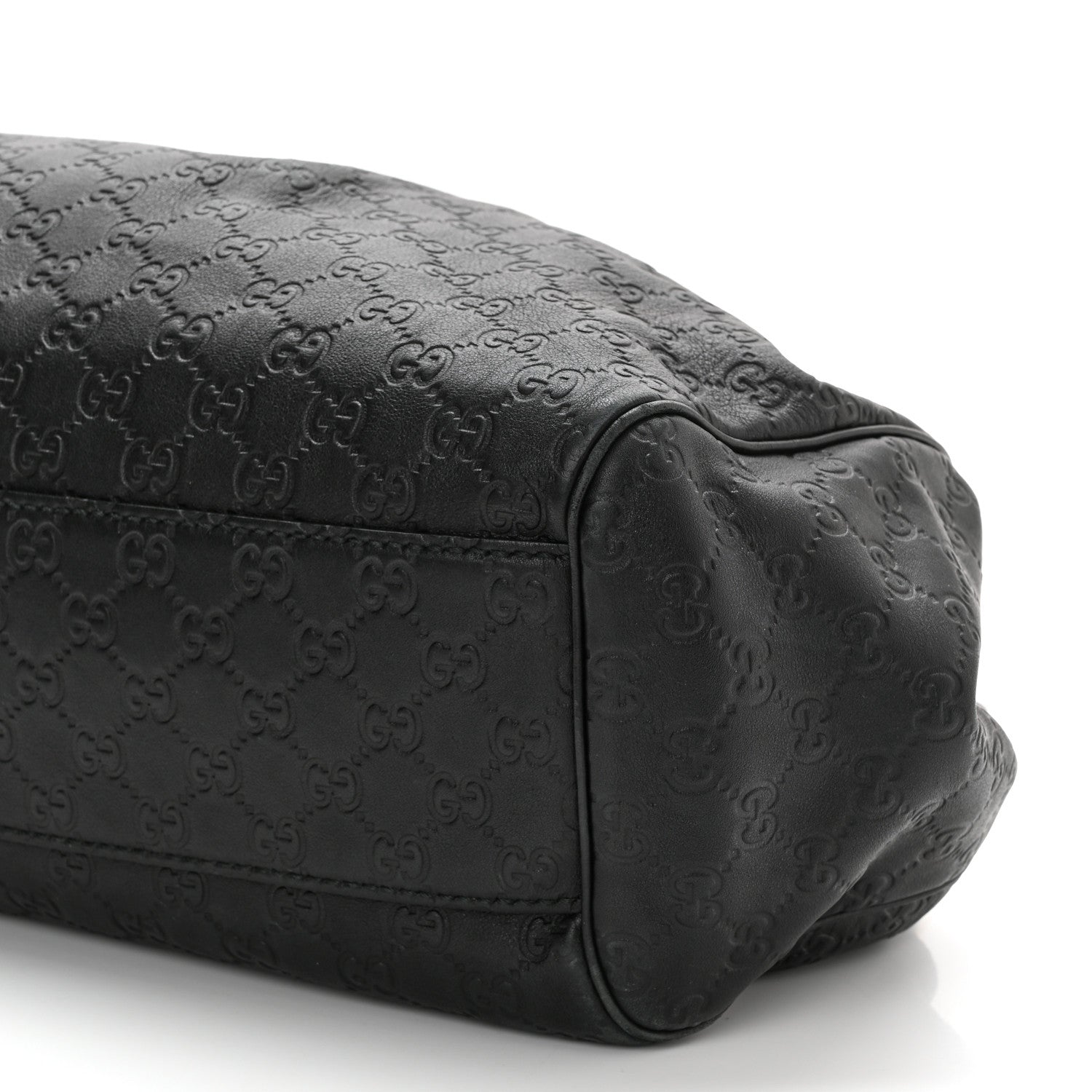 Gucci Guccissima Large Sukey Tote Black 10 of 11
