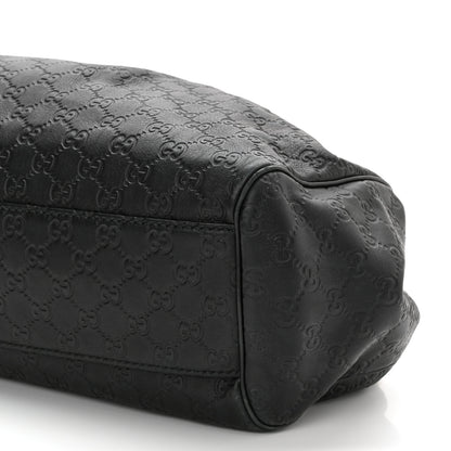 Gucci Guccissima Large Sukey Tote Black 10 of 11