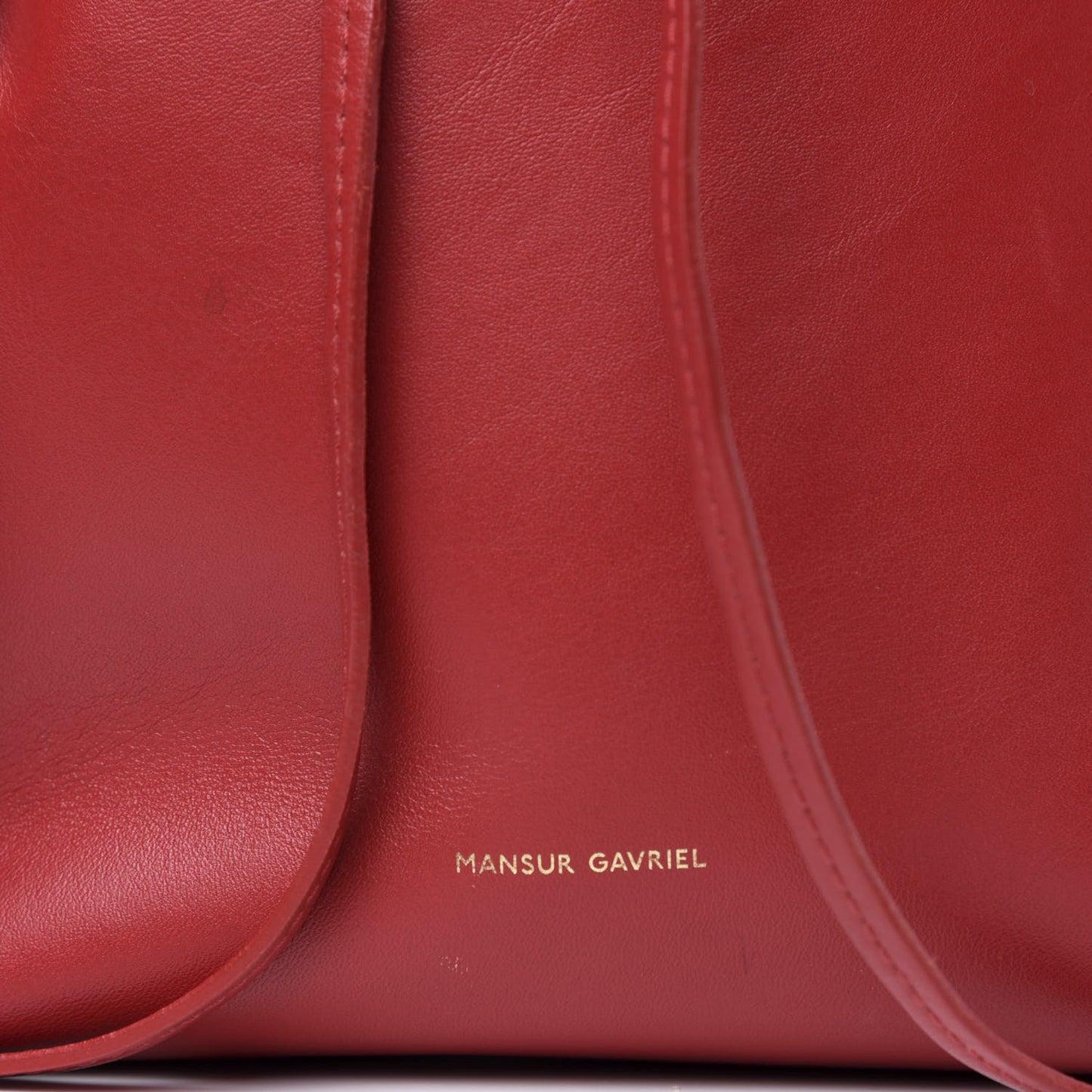 Calfskin Mini Bucket Bag Flamma