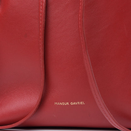 Mansur Gavriel Calfskin Mini Bucket Bag Flamma 10 of 10