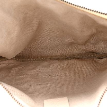 Gucci Grained Calfskin Logo Belt Bag White 5 of 10