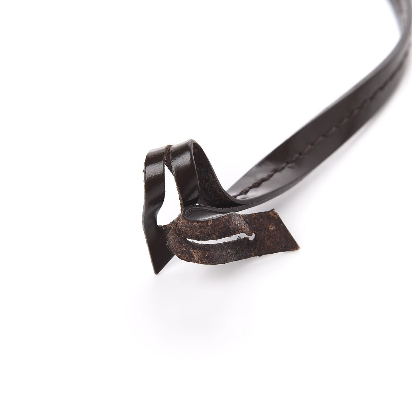 Calfskin Pochette Accessories Strap Brown