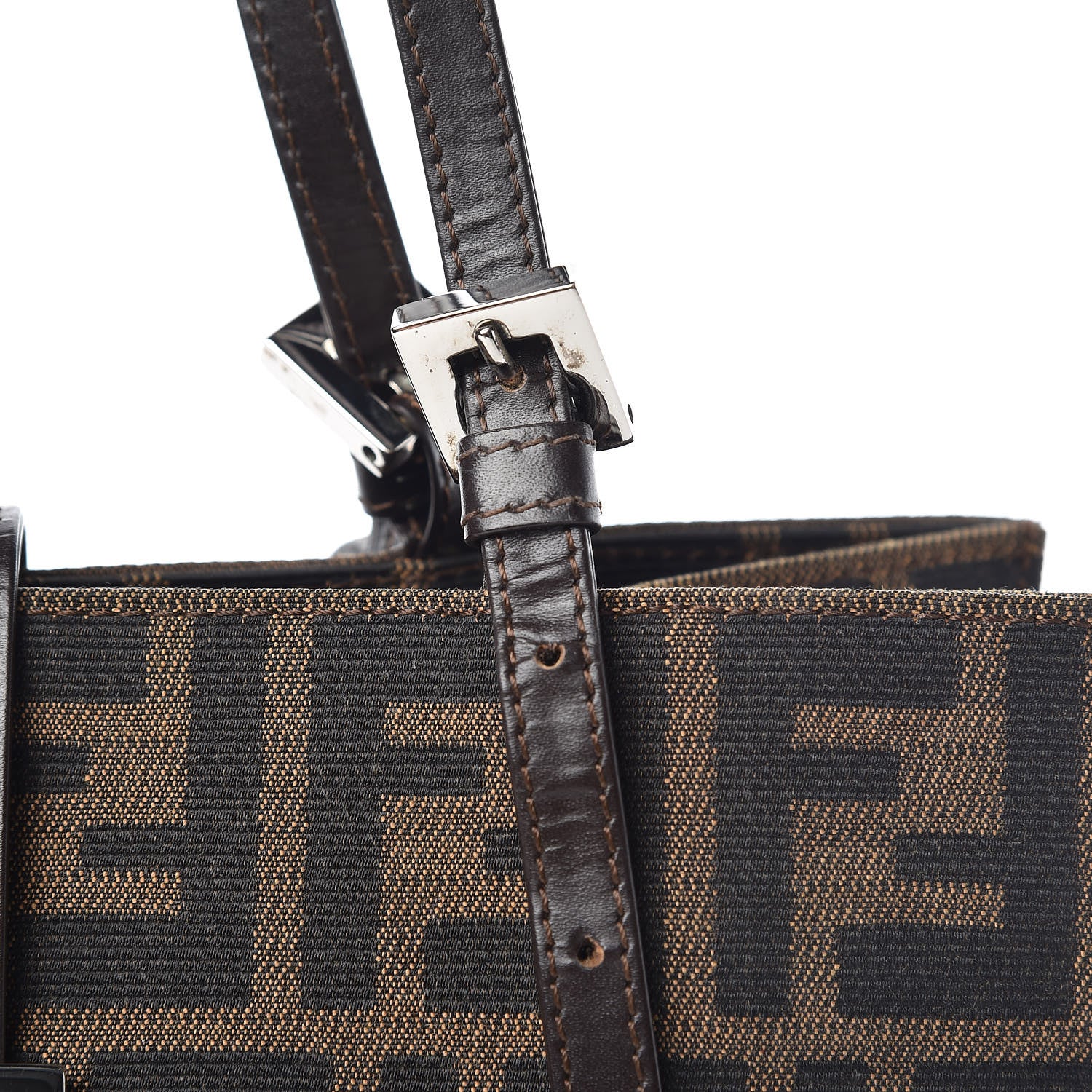 Fendi Zucca Tote Tobacco 13 of 13