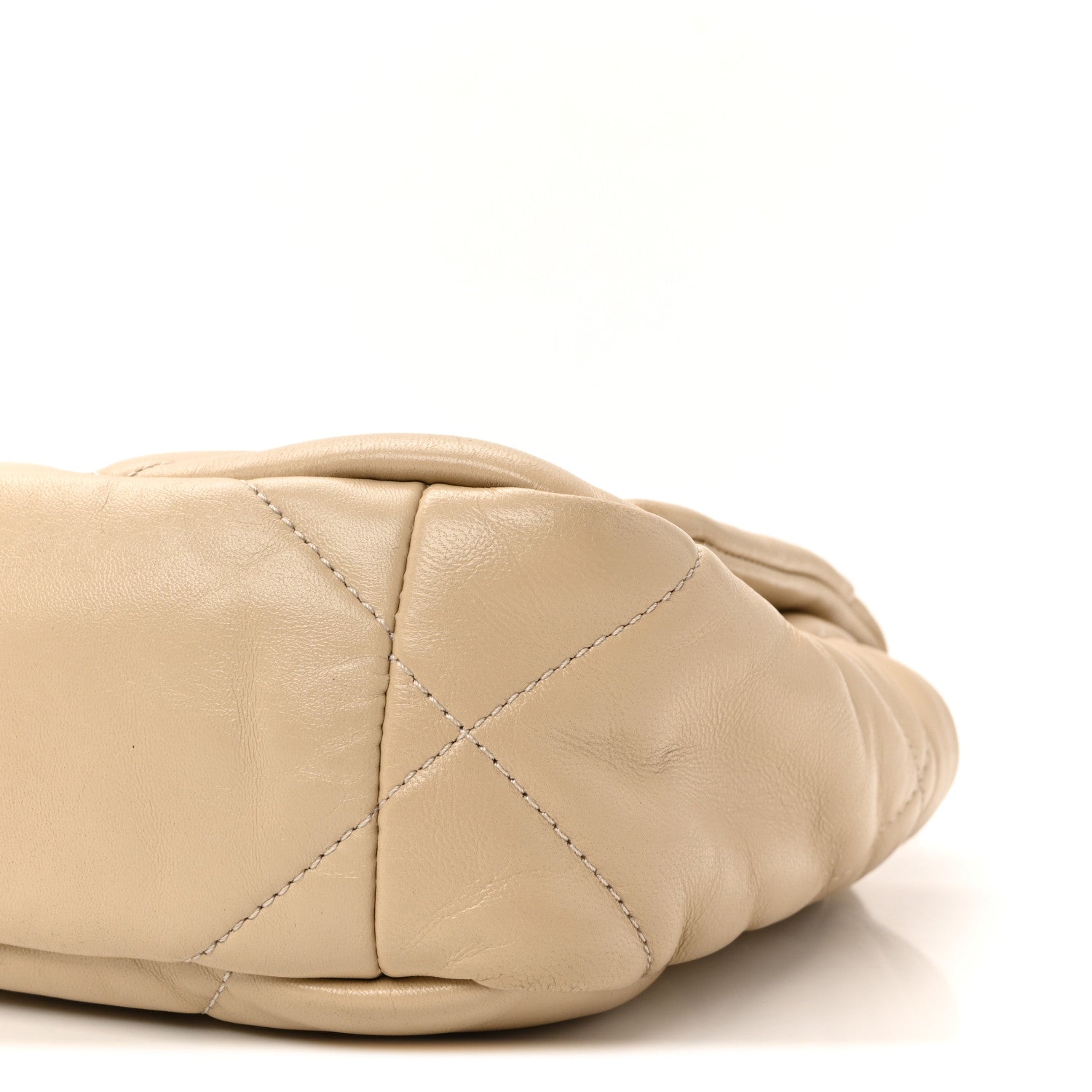 Chanel Lambskin Quilted Medium Chanel 19 Flap Beige 10 of 10