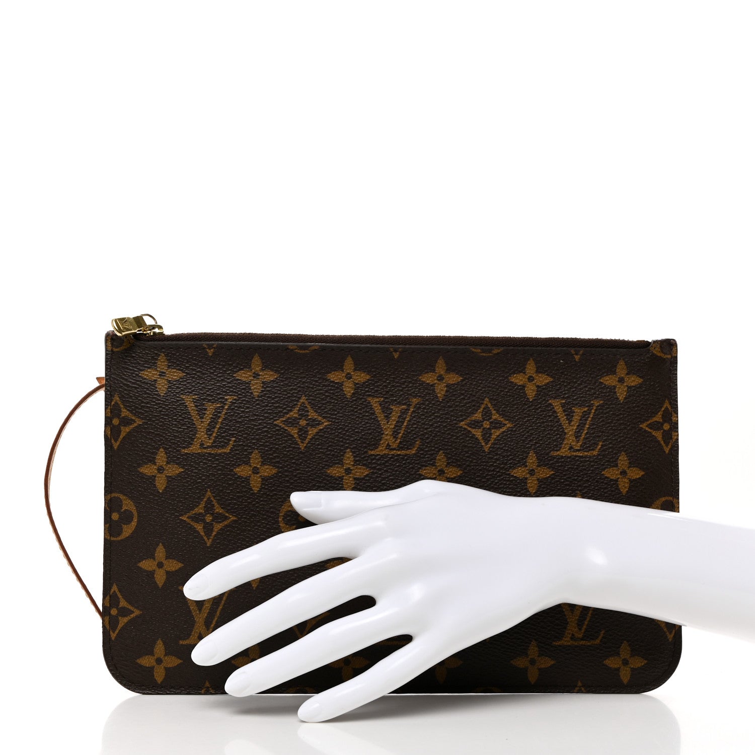 Louis Vuitton Monogram Neverfull MM GM Pochette 2 of 7