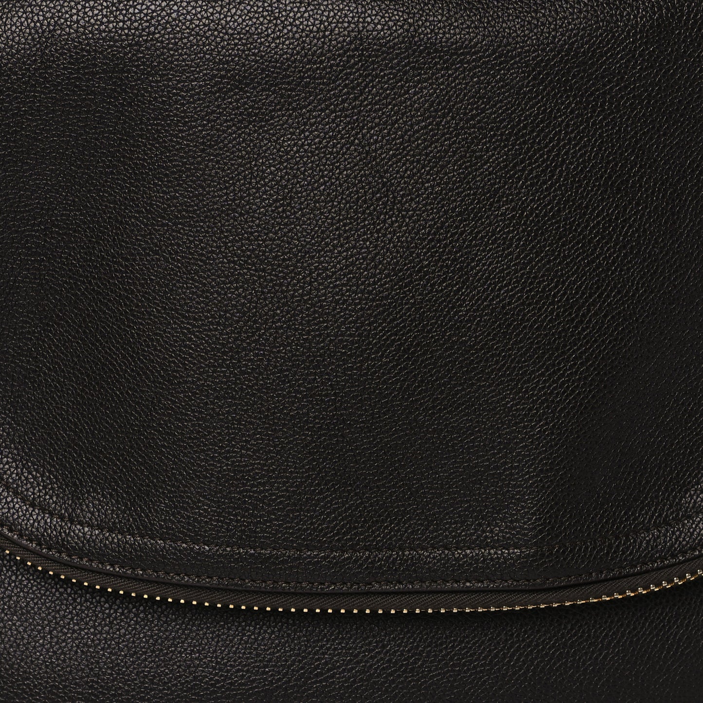 Pebbled Calfskin Large Jennifer Dark Brown