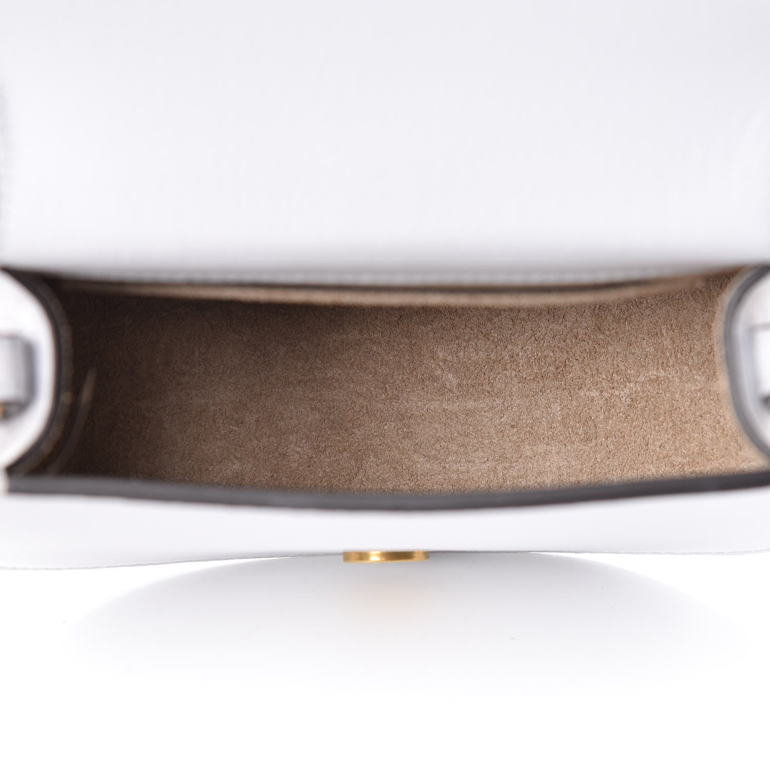 Chloe Calfskin Suede Small Nile Bracelet Bag Light Cloud 5 of 9