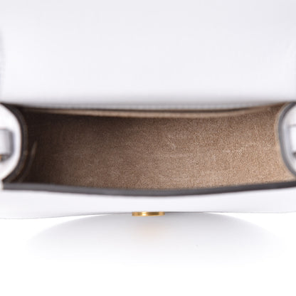 Chloe Calfskin Suede Small Nile Bracelet Bag Light Cloud 5 of 9