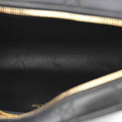 Christian Dior Supple Calfskin Caro Double Pouch Black 5 of 10