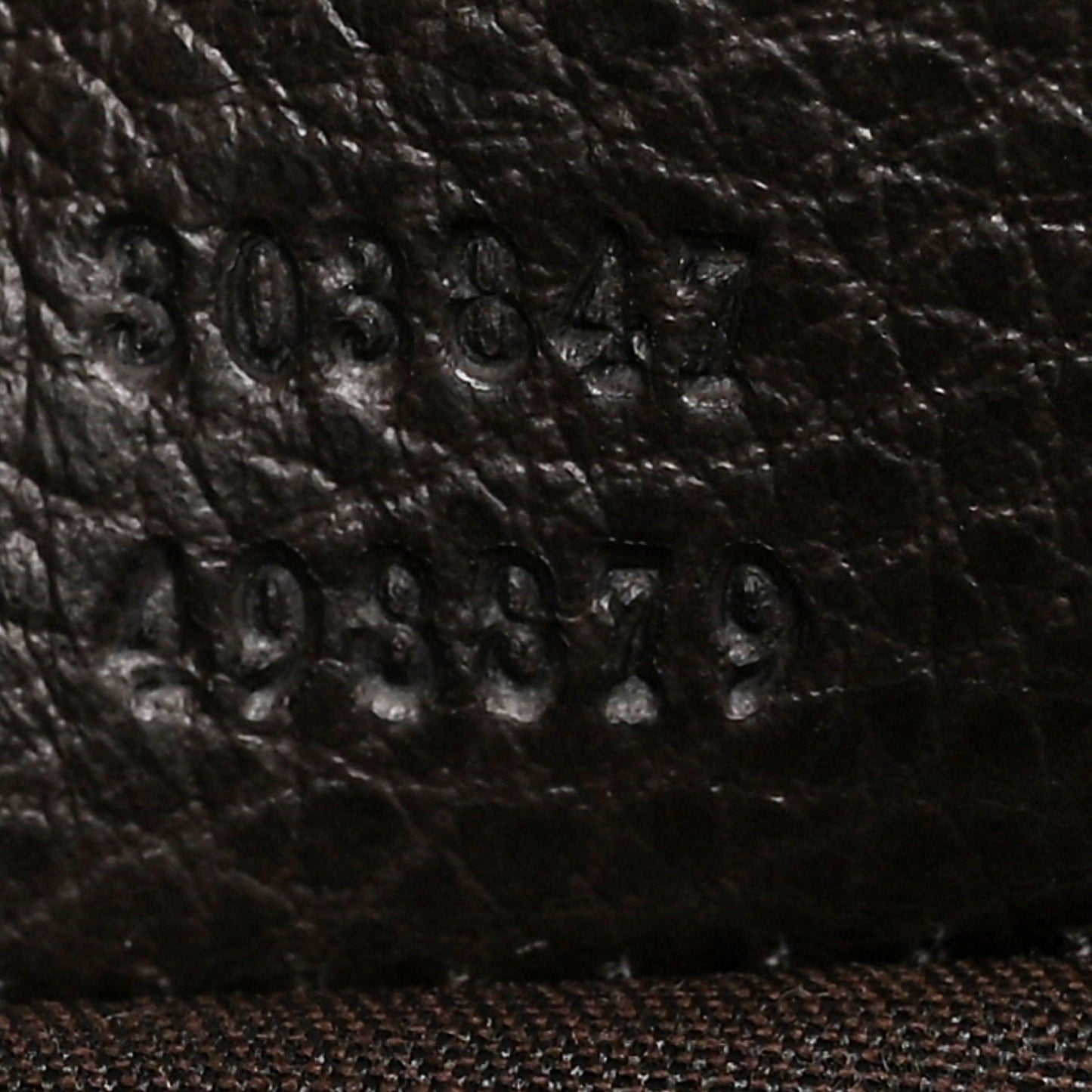 Monogram Small Pelham Shoulder Bag Black Brown