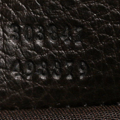 Gucci Monogram Small Pelham Shoulder Bag Black Brown 7 of 11