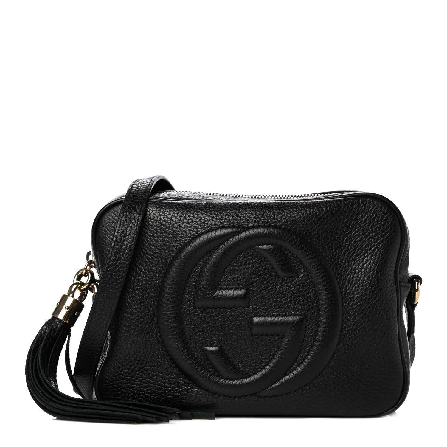 Gucci Pebbled Calfskin Small Soho Disco Bag Black 1 of 10