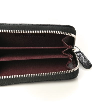 Chanel Caviar Quilted Zip Coin Purse Black 5 of 14