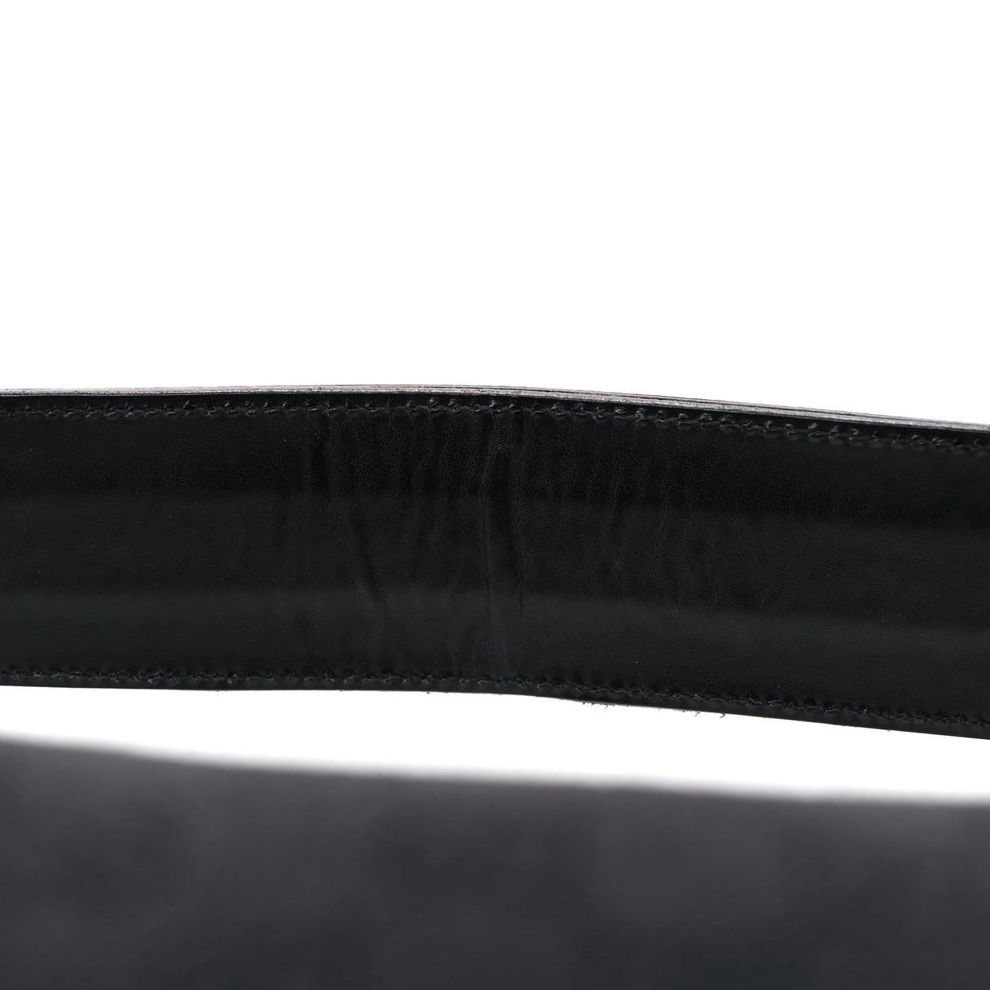 Monogram Half Moon Bamboo Ring Hobo Black