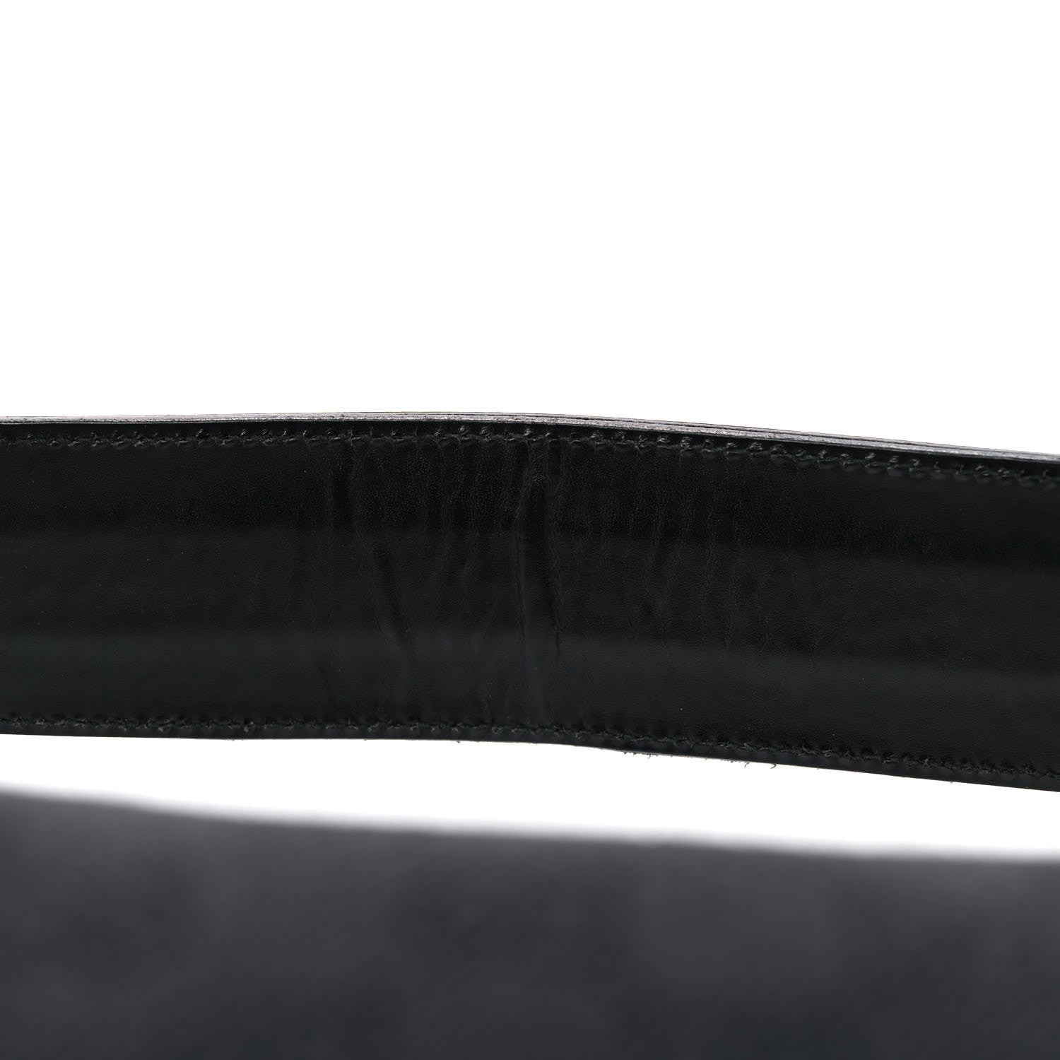 Gucci Monogram Half Moon Bamboo Ring Hobo Black 9 of 15