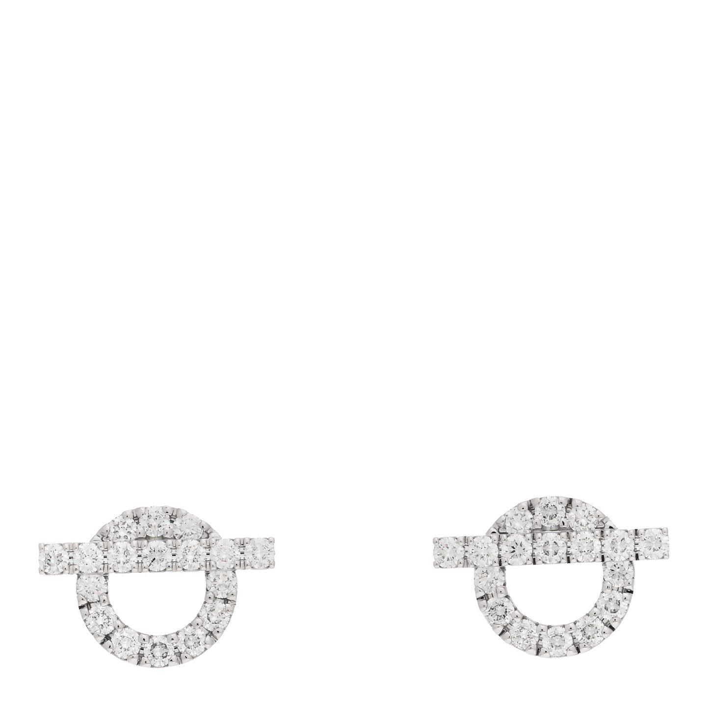 18K White Gold Diamond Finesse Earrings