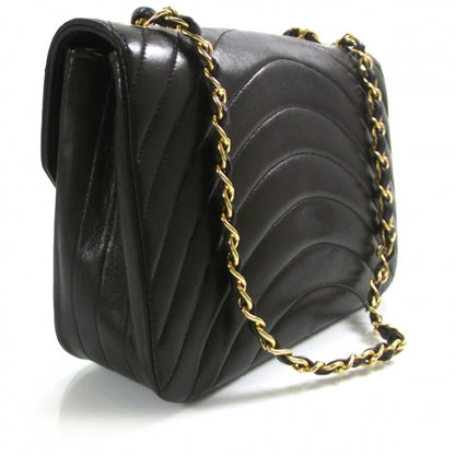 Chanel Lambskin Ribbon Stitched Flap Black 3 of 13