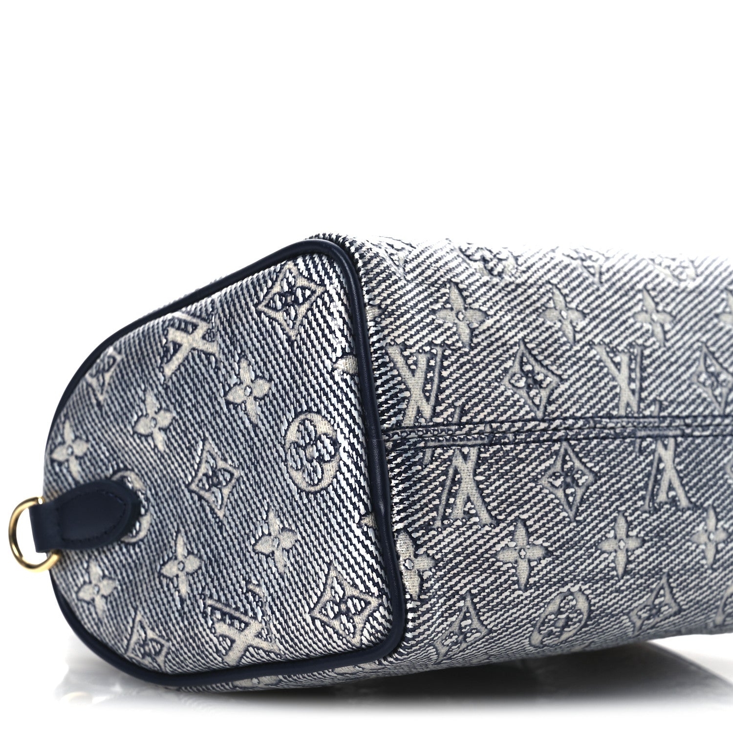 Louis Vuitton Monoglam Speedy Bandouliere 20 Blue 8 of 9