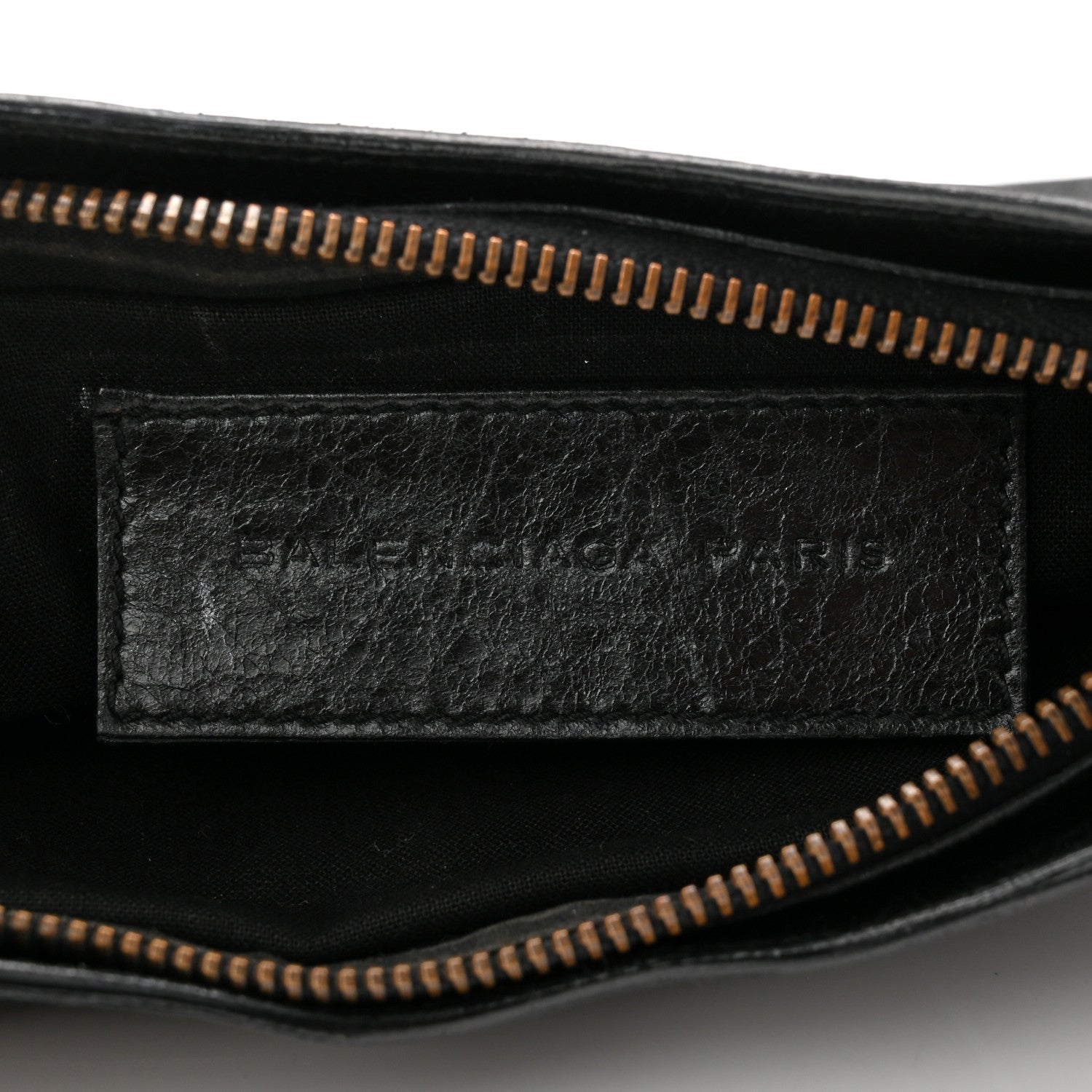Balenciaga Chevre Classic Hardware Porte Toilette Clutch Black 6 of 9