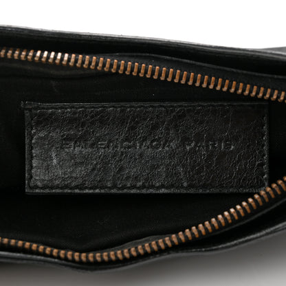 Balenciaga Chevre Classic Hardware Porte Toilette Clutch Black 6 of 9