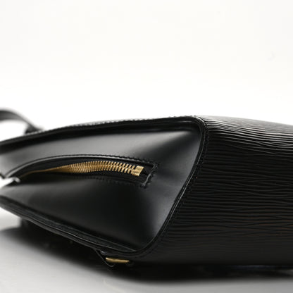 Louis Vuitton Epi Mabillon Backpack Black 5 of 9