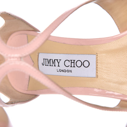 Jimmy Choo Patent Lancer 85 Pumps 41 Rosewater 7 of 8