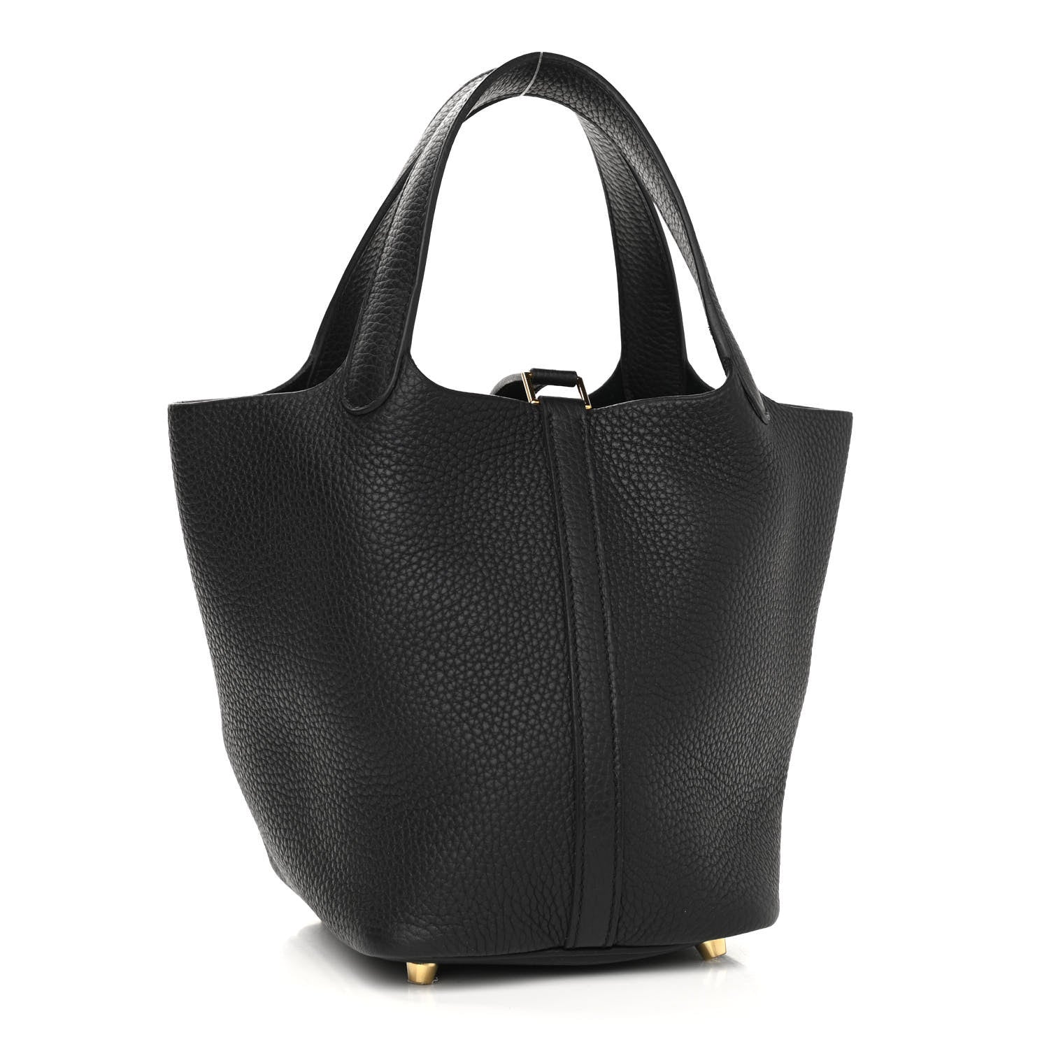 Hermes Taurillon Clemence Picotin Lock 18 PM Black 3 of 11