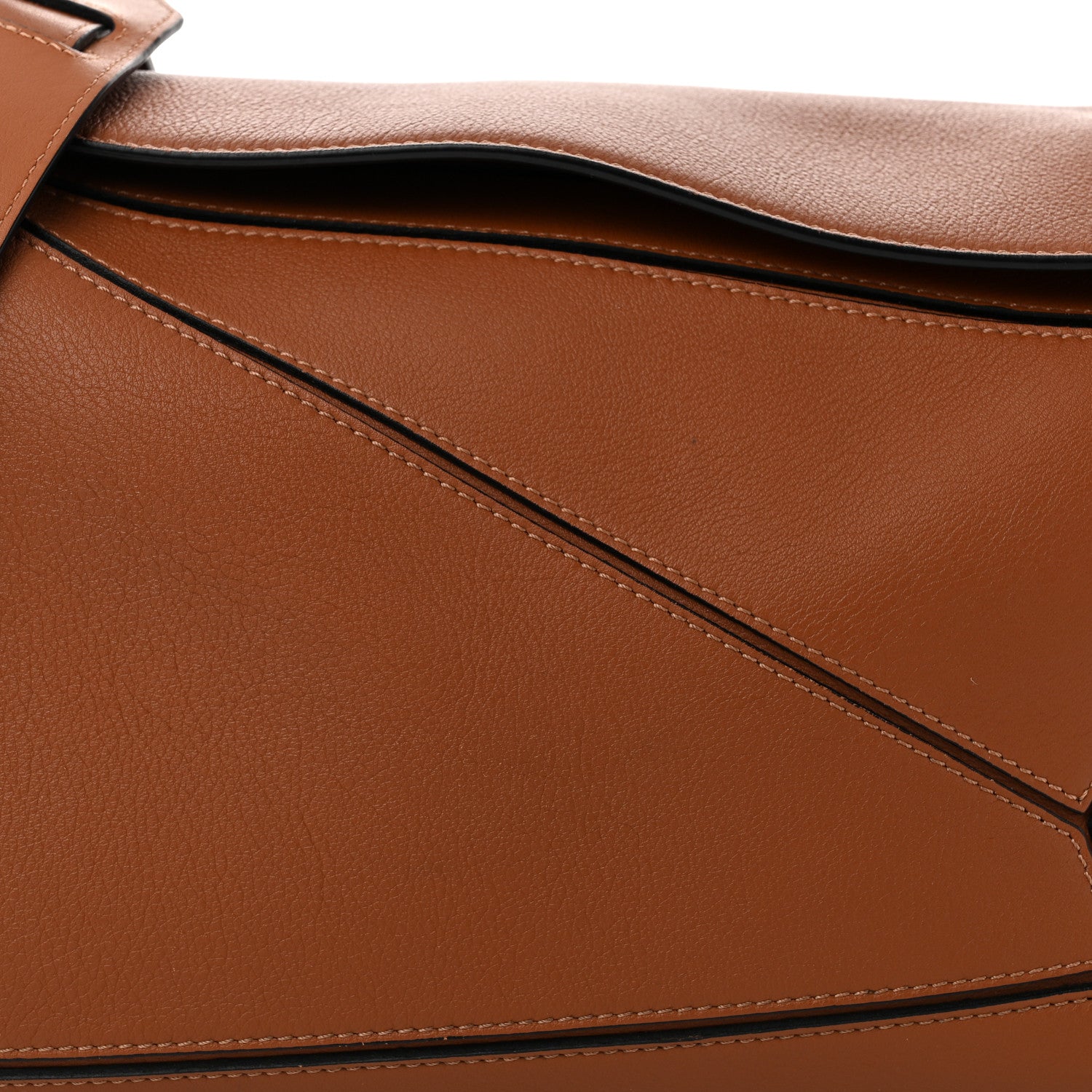 Loewe Calfskin Medium Puzzle Bag Tan 7 of 11